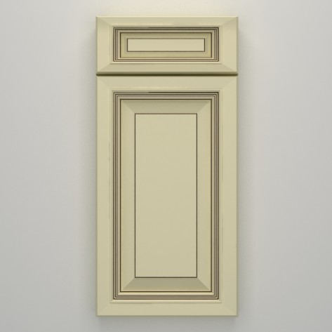 Ivory Glaze Sample Door