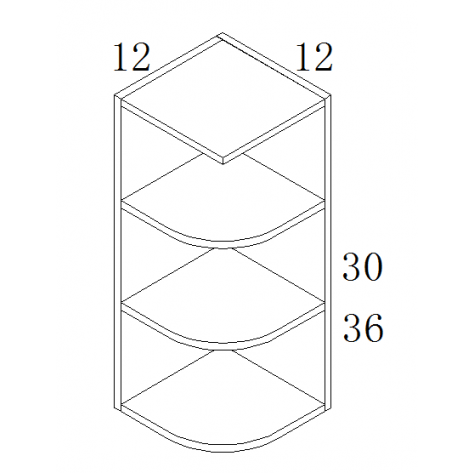OE1230 Open Shelf
