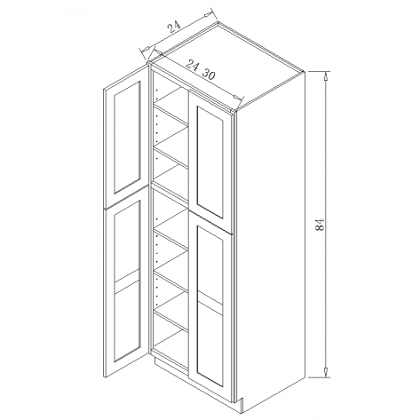 TP302484 Tall Pantry Cabinet	