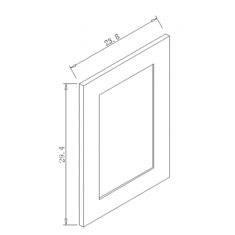 WP-DW23 Dummy Door Base Decorative End Panel