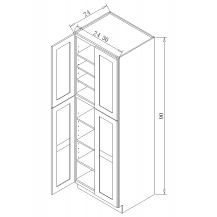 TP302490 Tall Pantry Cabinet	